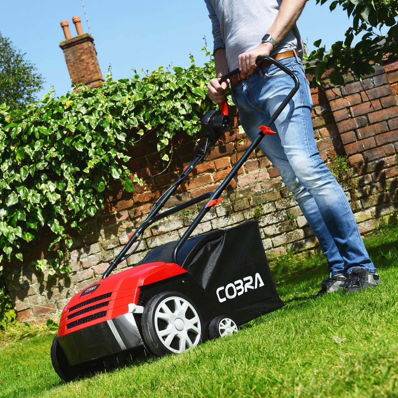 Cobra SA32E 13" Electric Scarifier & Aerator