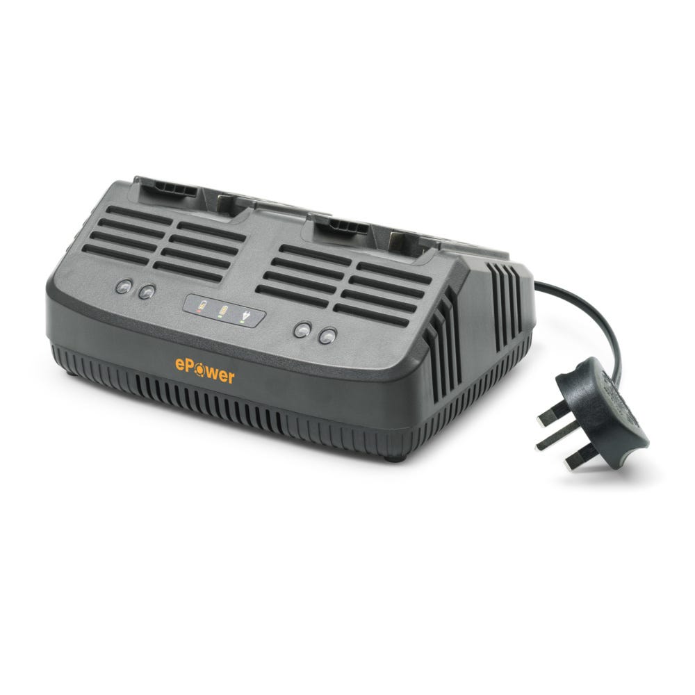 Mountfield C 215 DU 20V Dual Standard Battery Charger