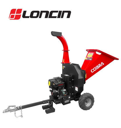 Cobra CHIP1500LE 4.5" Towable Petrol Wood Chipper