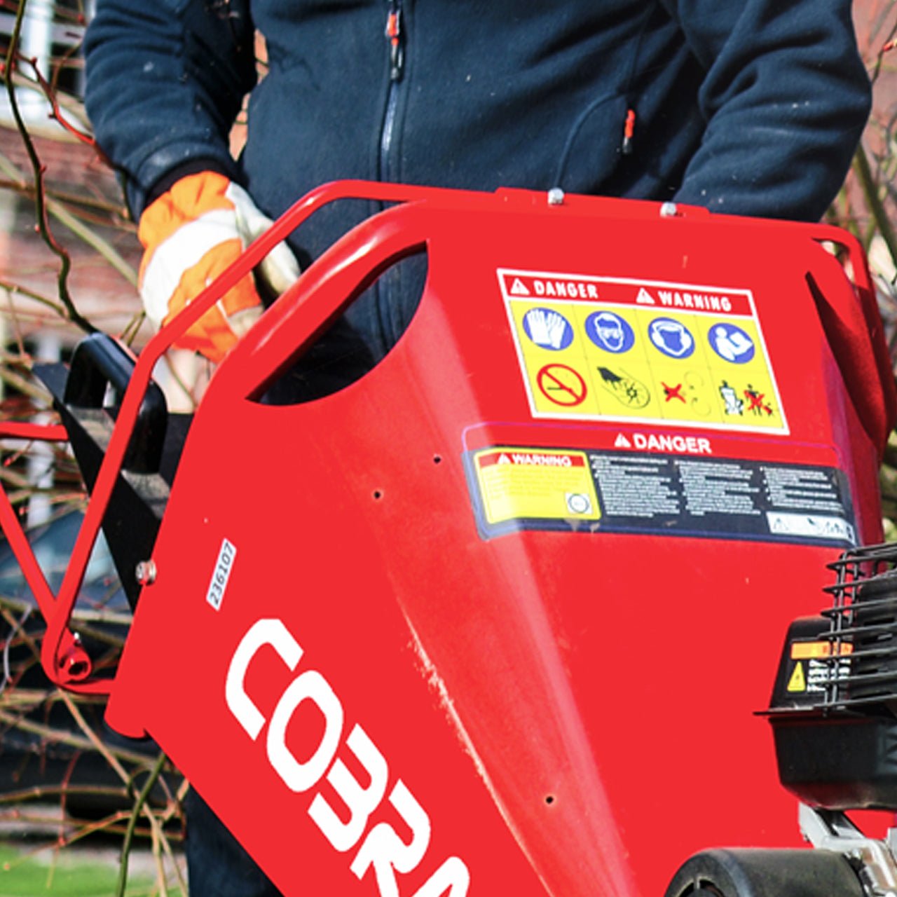 Cobra CHIP650L 3" Petrol Wood Chipper