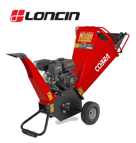Cobra CHIP650LE 3" Electric Start Petrol Wood Chipper