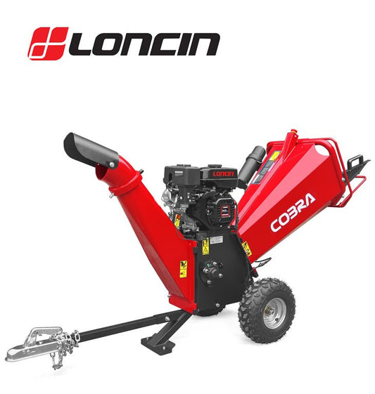 Cobra CHIP700L 4" Towable Petrol Wood Chipper
