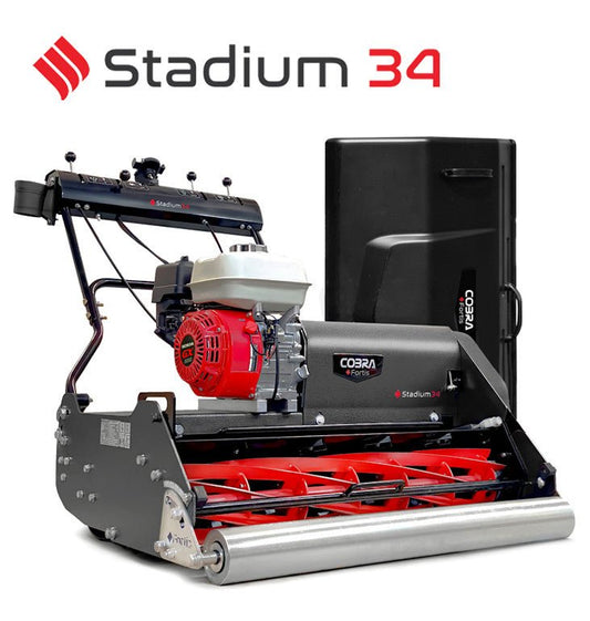 Cobra Fortis Stadium 34 Honda Cylinder Lawnmower