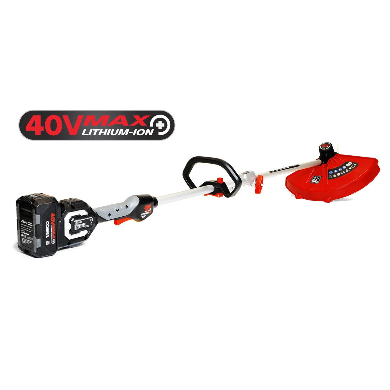 Cobra GT35040VX 40V MAX+ Cordless Grass Trimmer