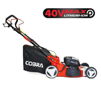 Cobra MX460S40VX 18" 40V Self-Propelled Cordless Lawnmower