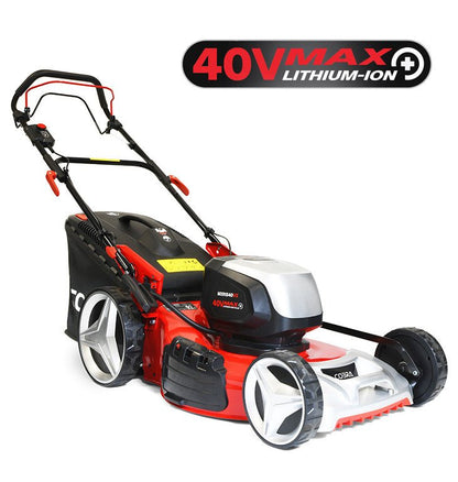 Cobra MX51S40VX 20" 40V MAX+ Self-Propelled Cordless Lawnmower