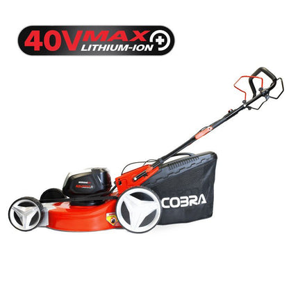 Cobra MX51S40VX 20" 40V MAX+ Self-Propelled Cordless Lawnmower
