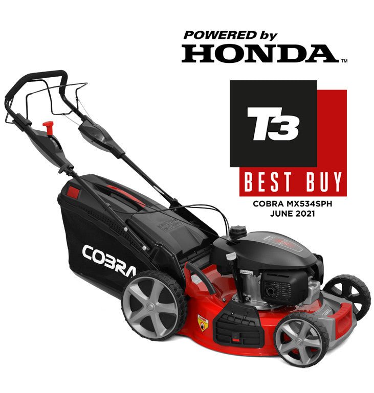 Cobra MX534SPH 21" Honda Self-Propelled Petrol Lawnmower