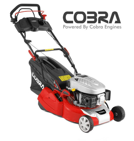 Cobra RM40SPCE 16" Self-Propelled Electric-Start Petrol Rear Roller Lawnmower