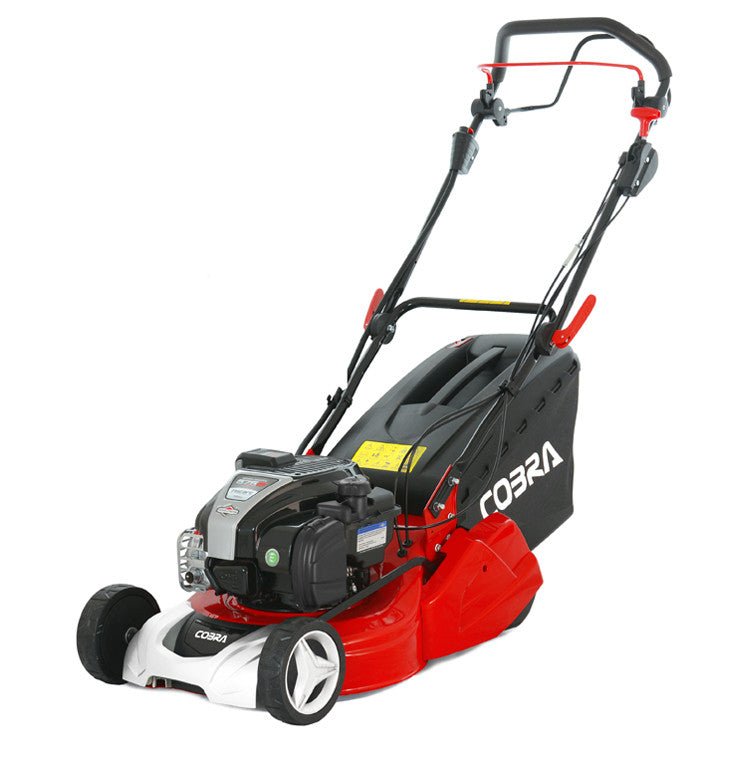 Cobra RM433SPBI 17" Self-Propelled Petrol Rear Roller Lawnmower (InStart)