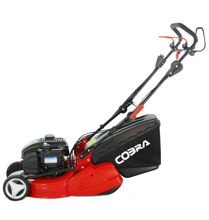 Cobra RM433SPBI 17" Self-Propelled Petrol Rear Roller Lawnmower (InStart)