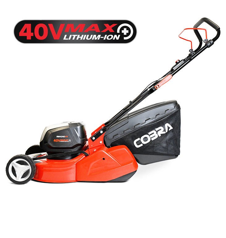 Cobra RM4340VX 17" 40V Cordless Rear Roller Lawnmower