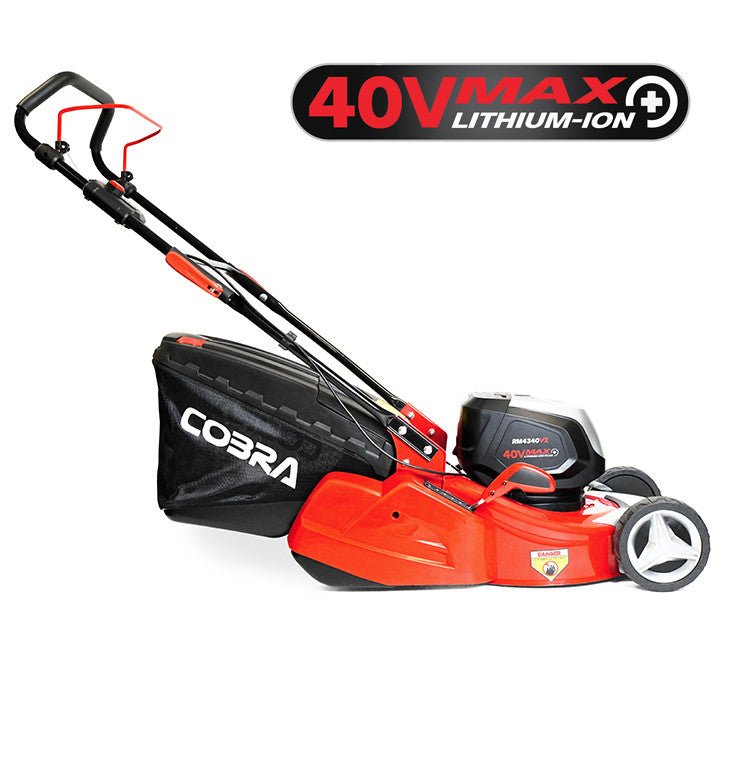 Cobra RM4340VX 17" 40V Cordless Rear Roller Lawnmower