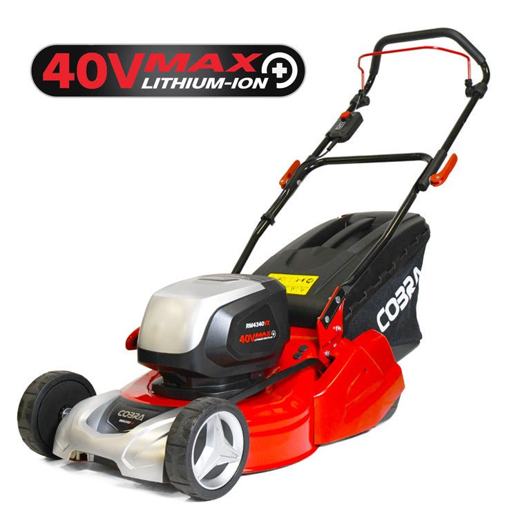 Cobra RM4340VX 17" 40V Cordless Rear Roller Lawnmower