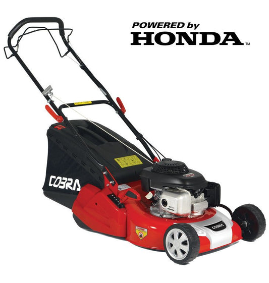 Cobra RM46SPH 18" Honda Self-Propelled Petrol Rear Roller Lawnmower