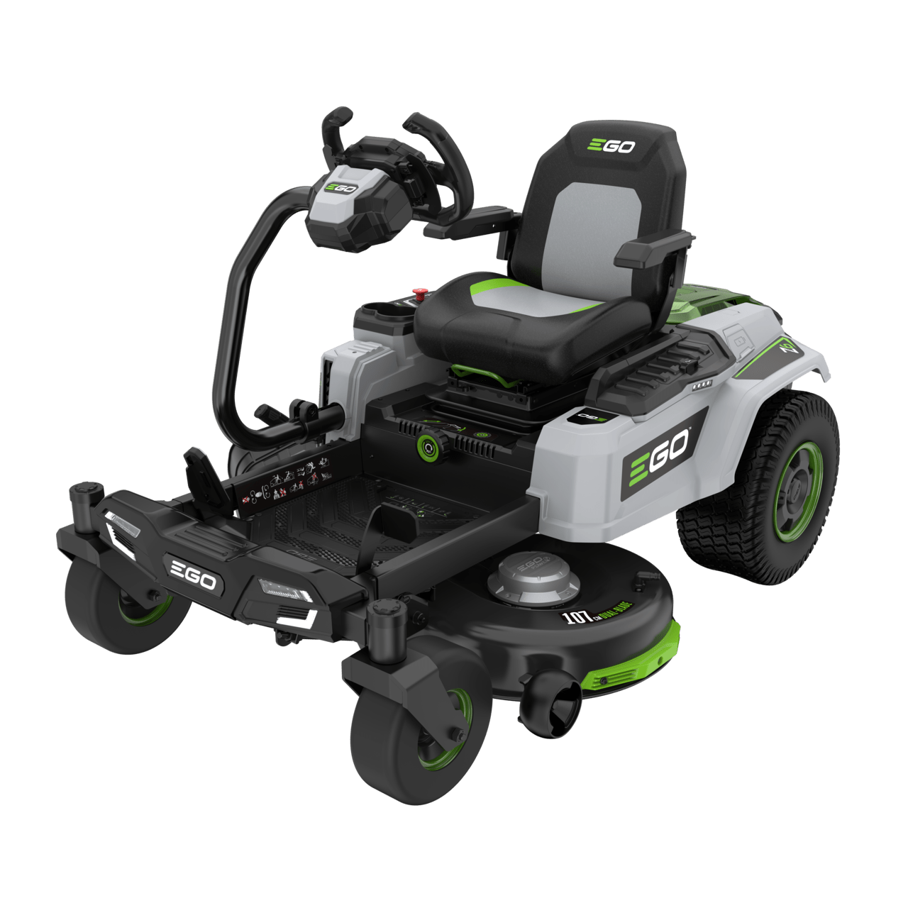 ego ZT4201E-S Z6 with E-Steer Lithium Ion Battery 107cm (42") Zero Turn Lawn Tractor