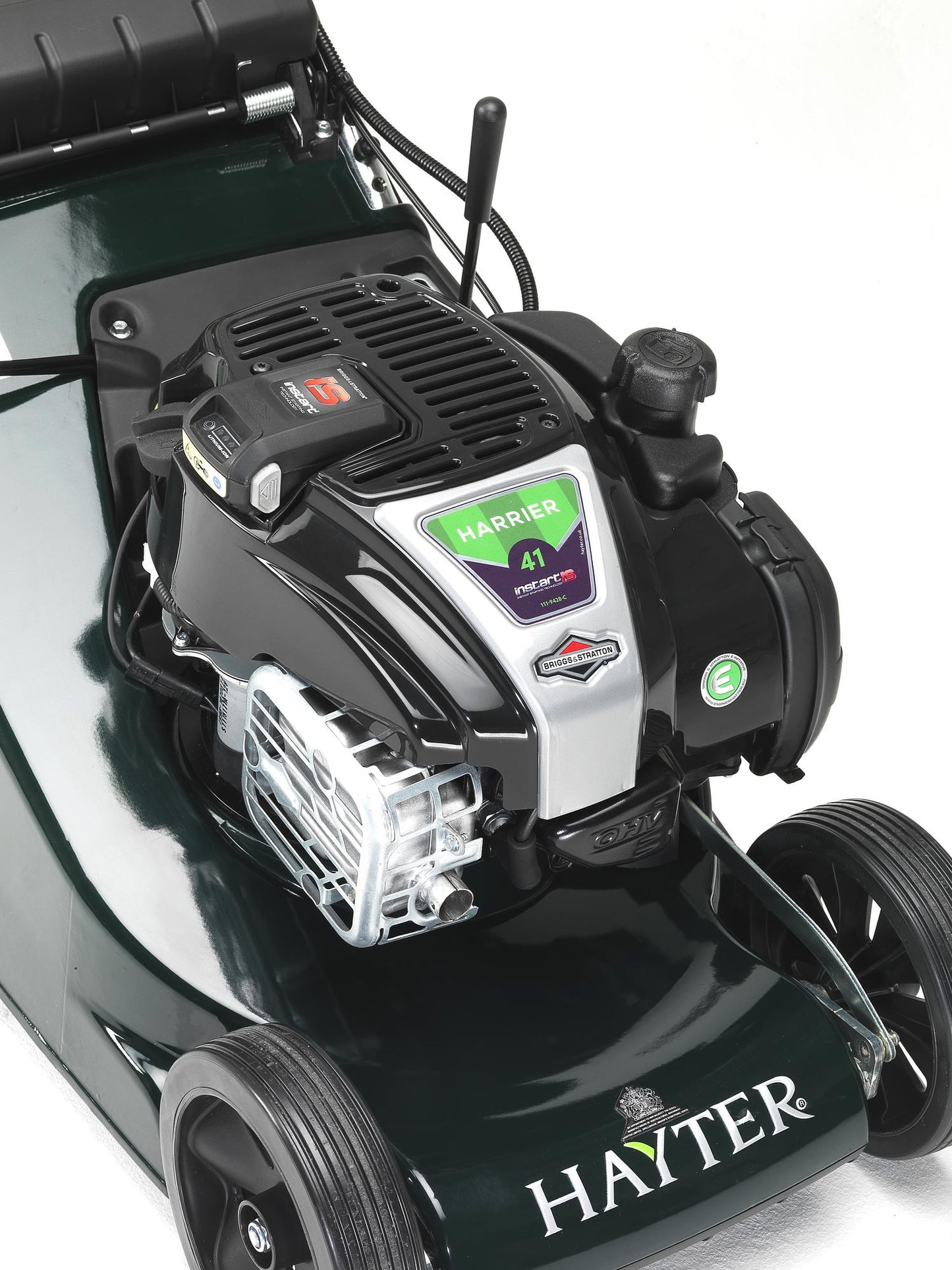 Hayter Harrier 41 Rear Roller Lawn Mower with Electric Start