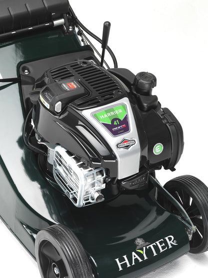 Hayter Harrier 41 Rear Roller Lawn Mower with Electric Start
