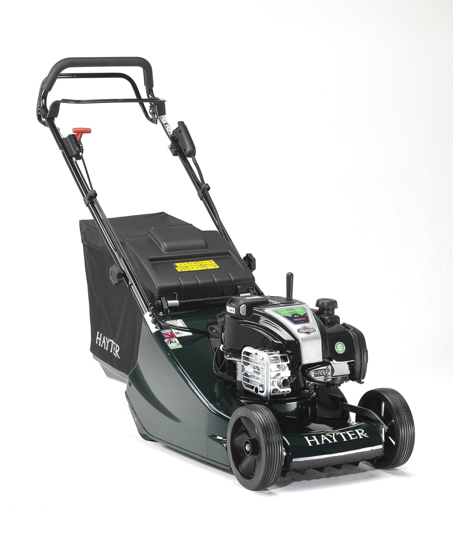 Hayter Harrier 41 Rear Roller Lawn Mower with Electric Start
