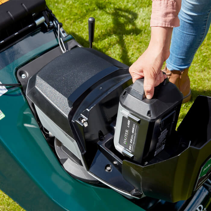 Hayter Harrier 41 Variable Speed Rear Roller 60V Battery Mower