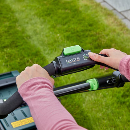 Hayter Hawk 36 Push 60V Battery Lawn Mower Kit