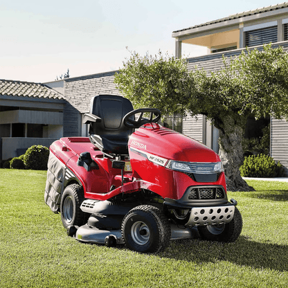 Honda HF 2625 HTE 122cm (48") Premium Lawn Tractor with Versamow Mulching and Electric Empty