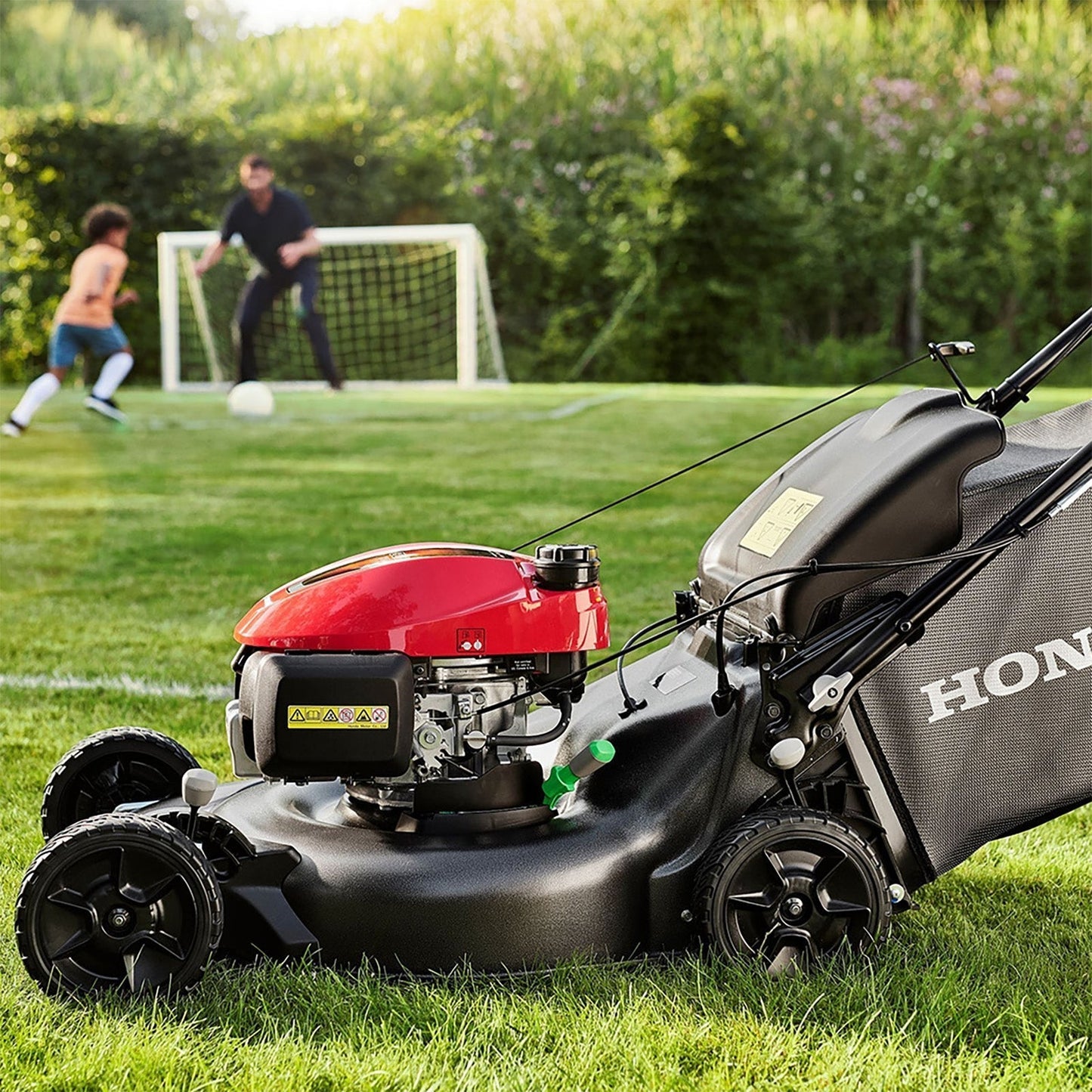 Honda HRN 536 VK 53cm (21") Variable Speed Petrol Lawn Mower with Versamow Mulching