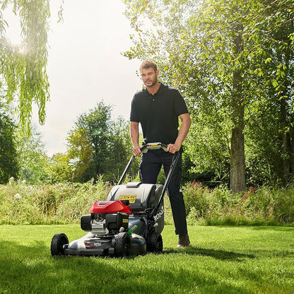 Honda HRN 536 VY 53cm (21") Variable Speed Petrol Lawn Mower with Versamow Mulching & Roto-Stop