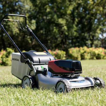 Honda Izy HRG 416 XB 41cm Cordless Lawn Mower Bundle – Lawn Trimmer, 4Ah Battery & Fast Charger