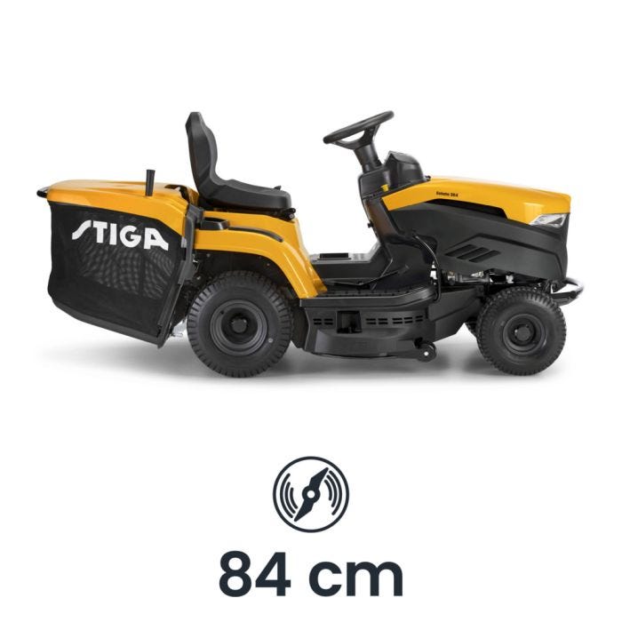 Stiga Estate 384 84cm (33") Hydrostatic Rear Collect Lawn Tractor
