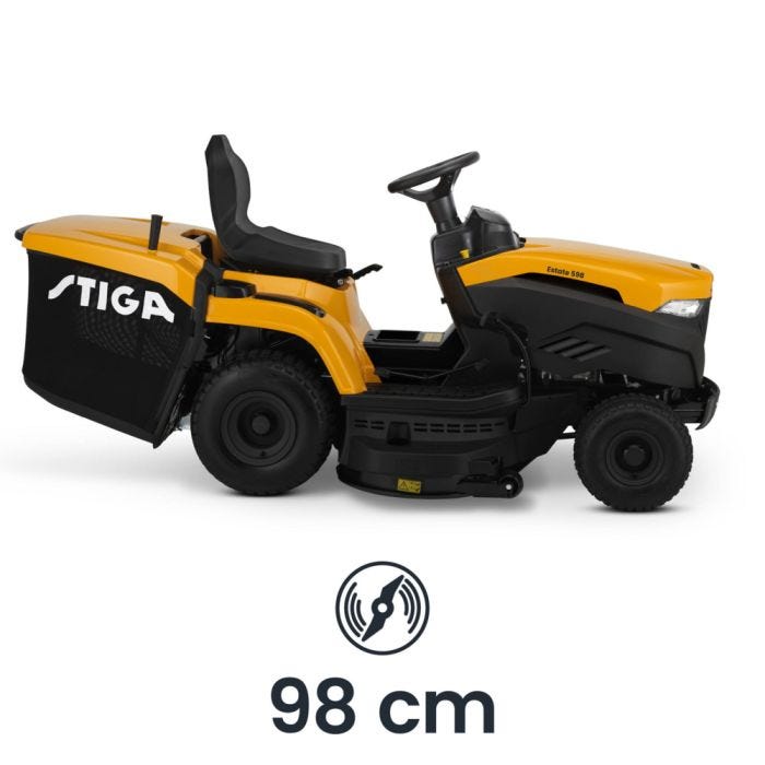 Stiga Estate 598 98cm (38") Hydrostatic Rear Collect Lawn Tractor