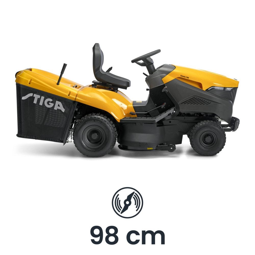 Stiga Estate 798 98cm (38") Hydrostatic Rear Collect Lawn Tractor