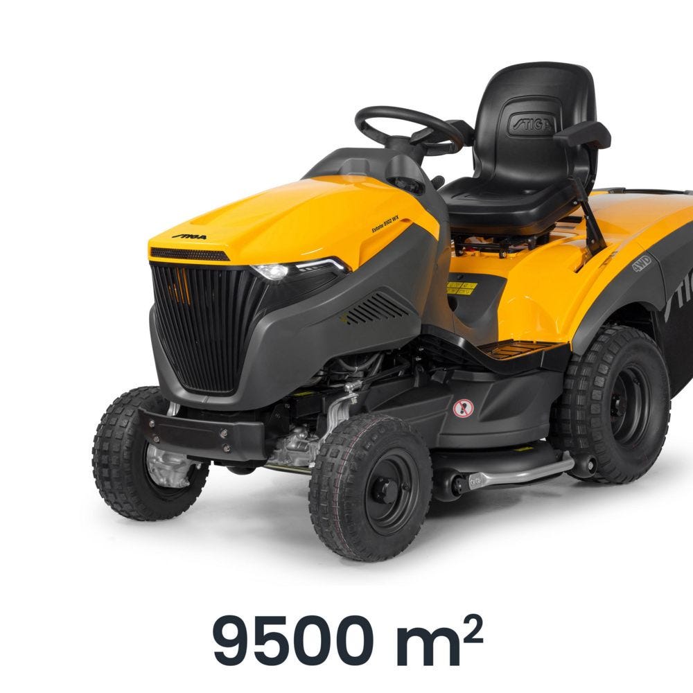 Stiga Estate 9102WX 102cm (42") 4WD Hydrostatic Rear Collect Lawn Tractor