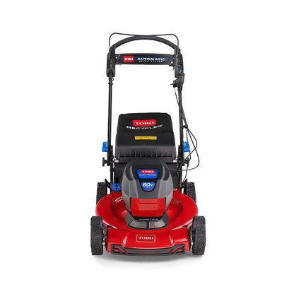Toro eRecycler eS55AST 55cm (22") Battery Self-Propelled Lawn Mower with SmartStow