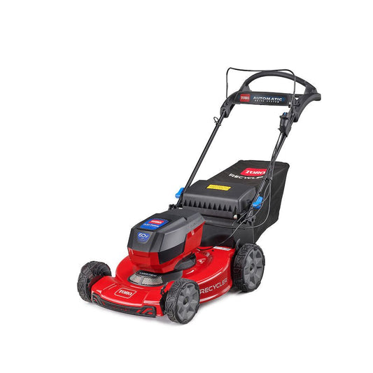 Toro eRecycler eS55AST 55cm (22") Battery Self-Propelled Lawn Mower with SmartStow